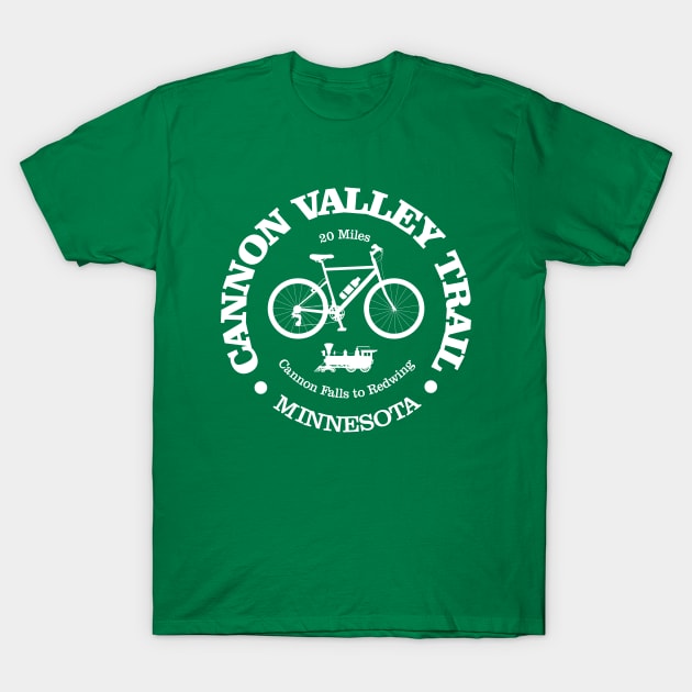 Cannon Valley Trail (cycling) T-Shirt by grayrider